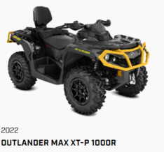 CAN AM OUTLANDER MAX XT-P 1000 T-2022